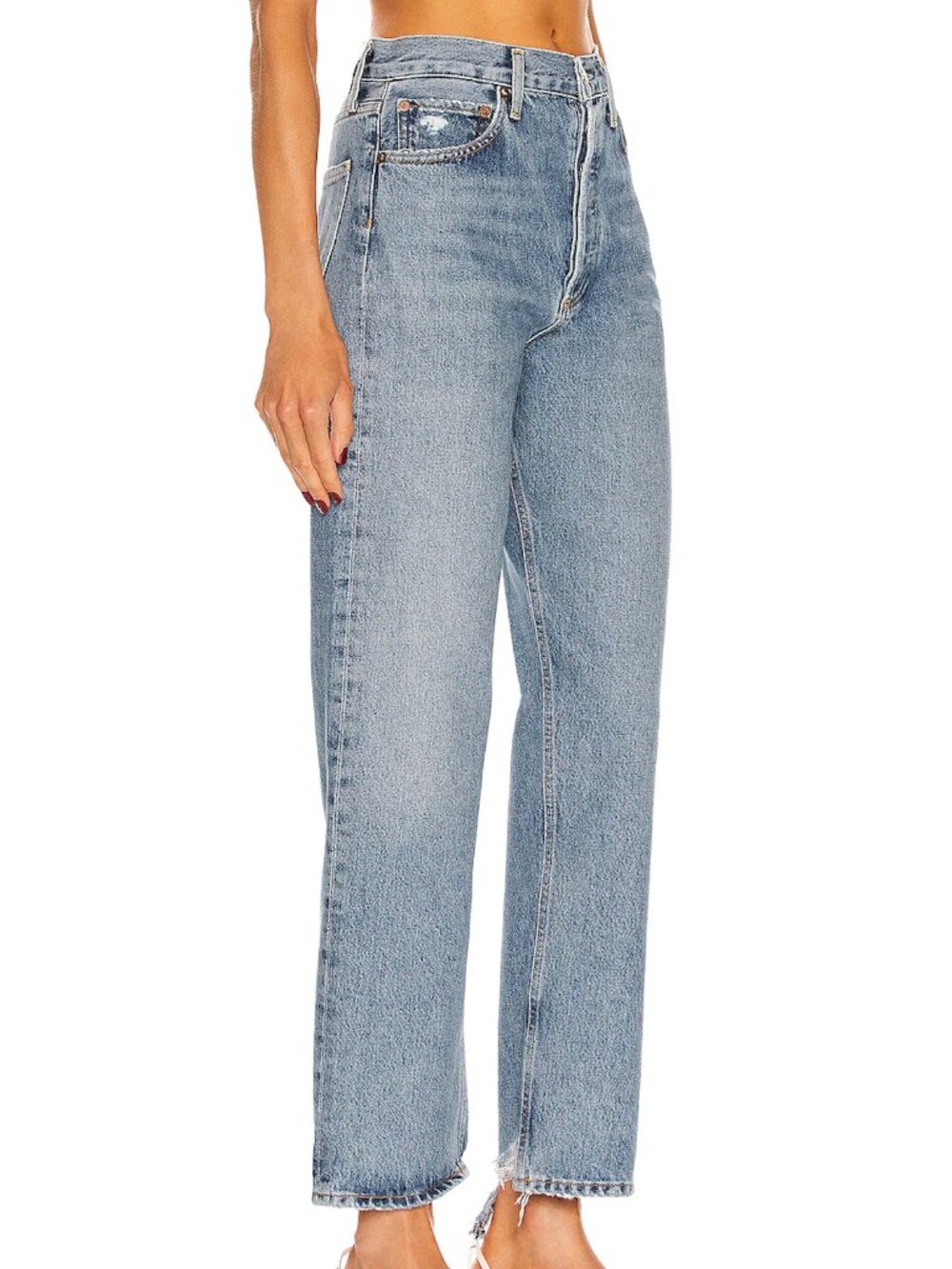 Agolde 90s Pinch Waist Straight Jeans 26 Size 4
